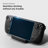 Spigen Glas.tR EZ Fit hærdet glas til SteamDeck