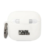 Karl Lagerfeld KLA3RUNIKH AirPods 3 cover hvid/hvid Silikon Karl Head 3D