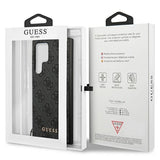 Guess GUHCS23LGF4GGR S23 Ultra S918 grey/grey hardcase 4G Charms Collection