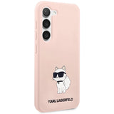 Karl Lagerfeld KLHCS23MSNCHBCP S23+ S916 hardcase pink/pink Silicone Choupette