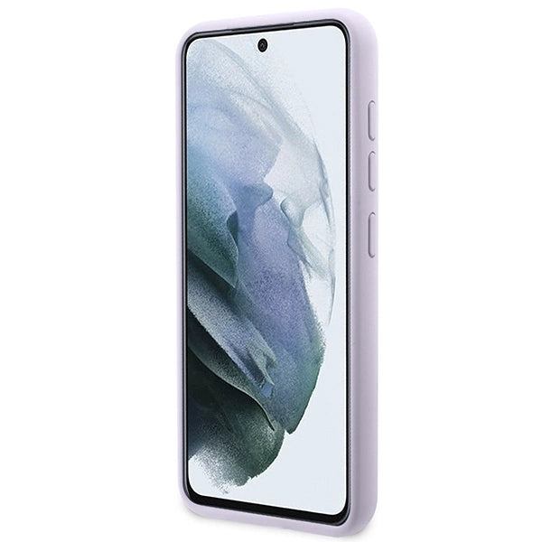 Karl Lagerfeld KLHCS23MSNIKBCU S23+ S916 hardcase purple/purple Silicone Ikonik