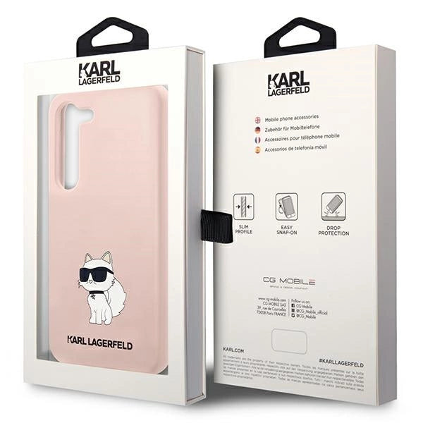 Karl Lagerfeld KLHCS23SSNCHBCP S23 S911 hardcase pink/pink Silicone Choupette