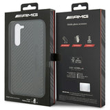 AMG AMHCS23MBLSCA S23+ S916 sort/sort hardcase Carbon Stripe&Embossed