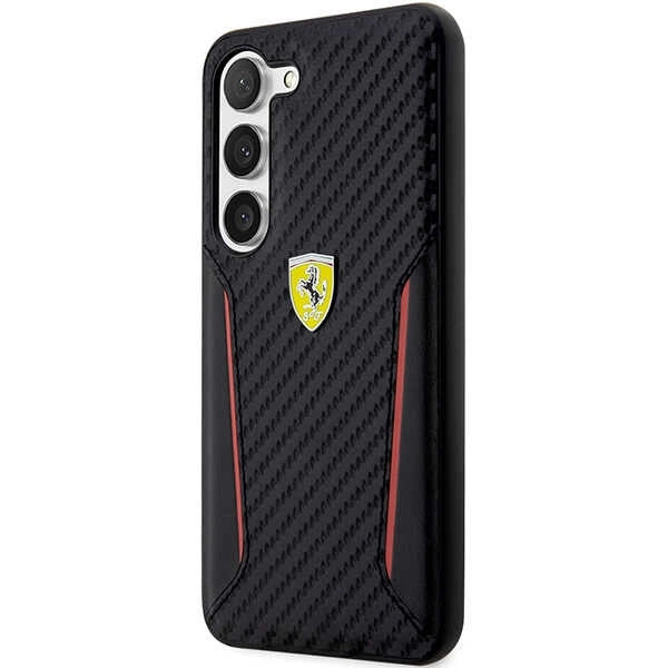 Ferrari FEHCS23MNPYK S23+ S916 black/black hardcase Carbon Contrast Edges