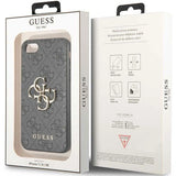 Guess GUHCI84GMGGR iPhone 7/8/SE 2020/ 2022 grey/grey hardcase 4G Big Metal Logo