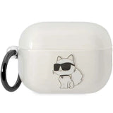 Karl Lagerfeld KLAP2HNCHTCT Airpods Pro 2 cover gennemsigtigt Ikonik Choupette
