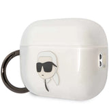 Karl Lagerfeld KLAP2HNIKTCT Airpods Pro 2 cover gennemsigtigt Ikonik Karl Lagerfeld