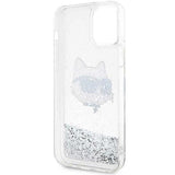 Karl Lagerfeld KLHCP12MLNHCCS iPhone 12/ 12 Pro 6.1" silver/silver hardcase Glitter Choupette Head