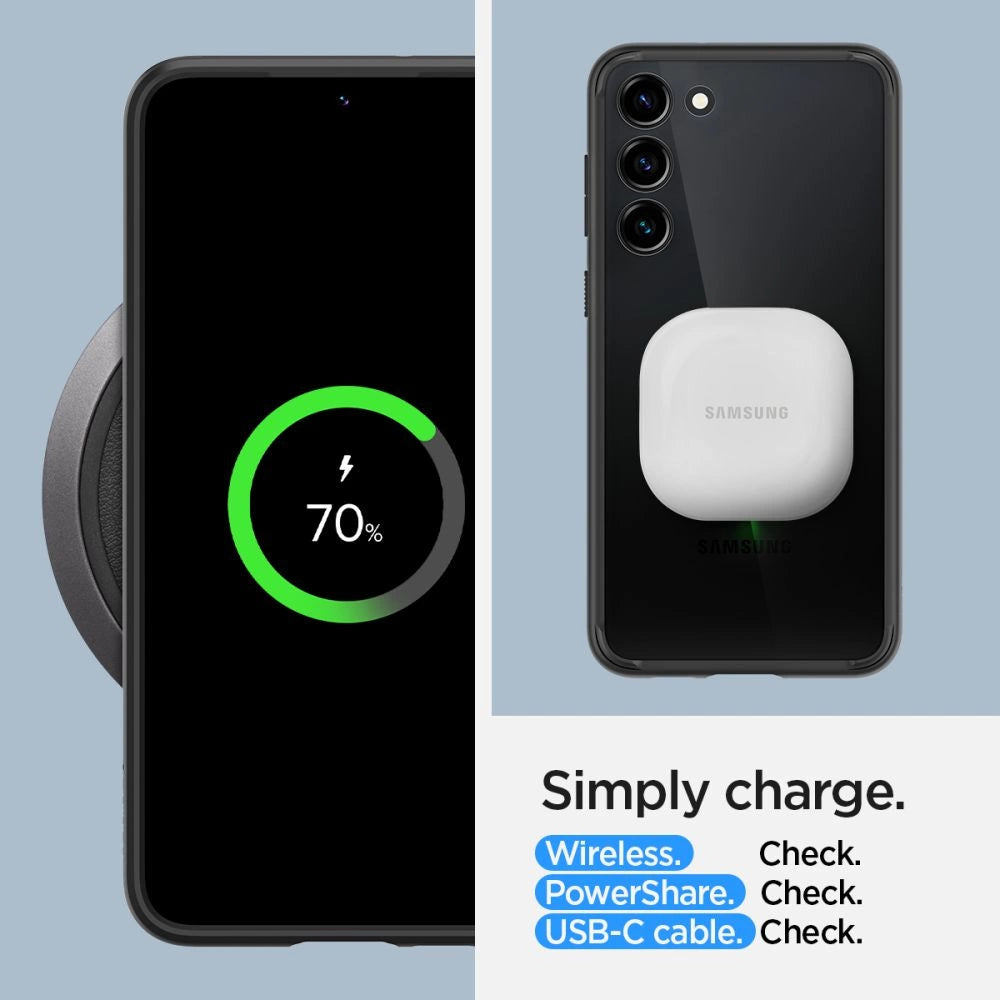 Spigen Ultra Hybrid Case til Samsung Galaxy S23 - Matte Black