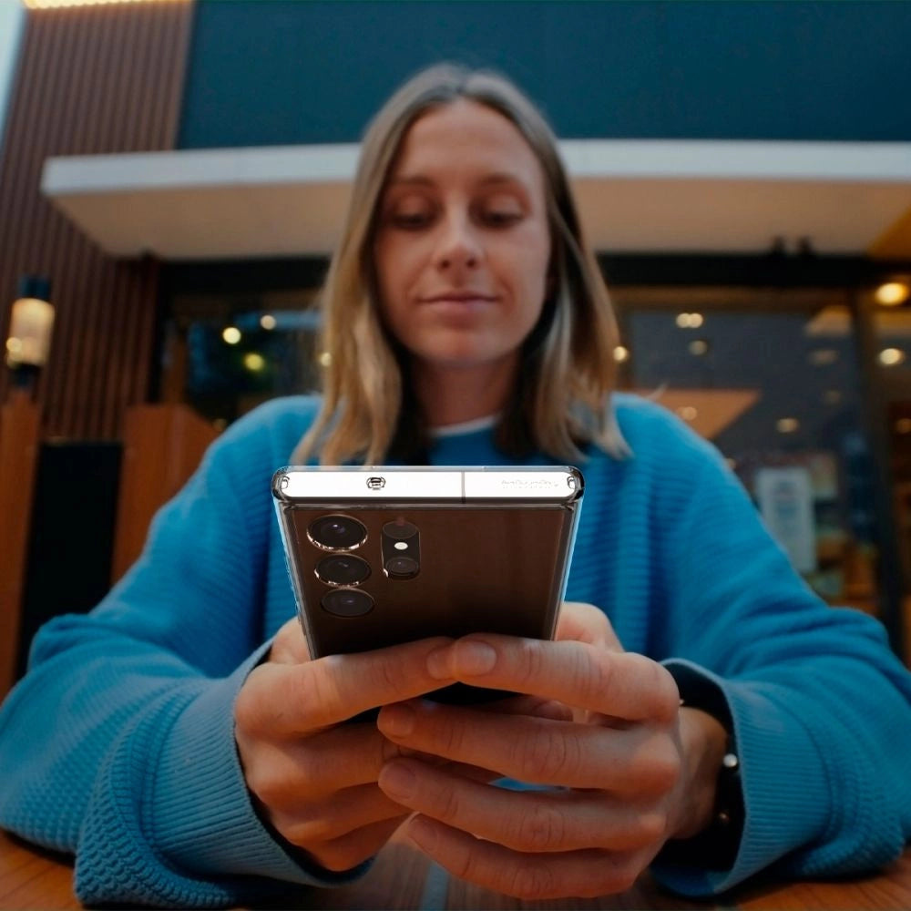 Spigen Ultra Hybrid Case til Samsung Galaxy S23 Ultra - Gennemsigtig