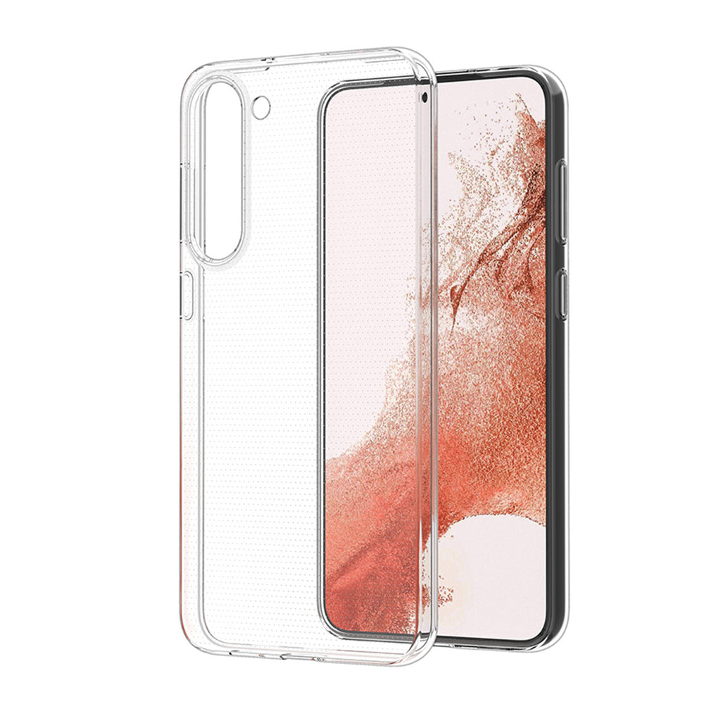 Ultra Clear 0,5 mm æske til Samsung Galaxy S23+ tynd omslag gennemsigtig