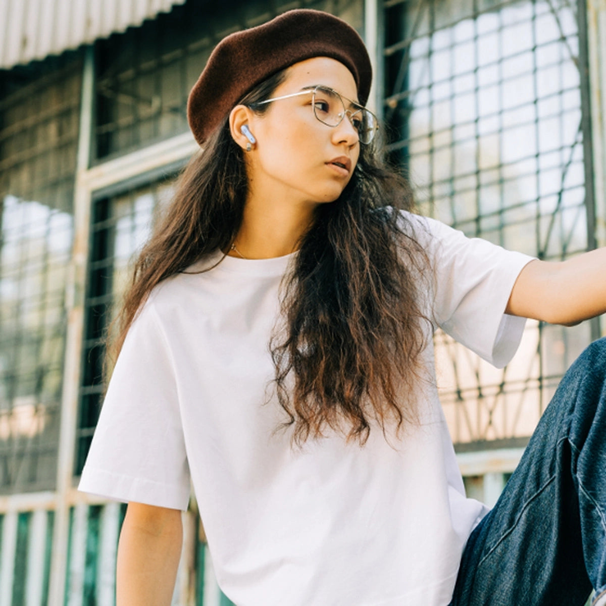 JBL Wave 300 Bluetooth TWS trådløse hovedtelefoner sort (JBLW300TWSBLK)