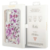 Guess GUHCS23MHCFWST S23+ S916 white/white hardcase Flower Collection