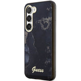 Guess GUHCS23MHTMRSK S23+ S916 black/black hardcase Golden Marble Collection