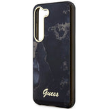 Guess GUHCS23MHTMRSK S23+ S916 black/black hardcase Golden Marble Collection