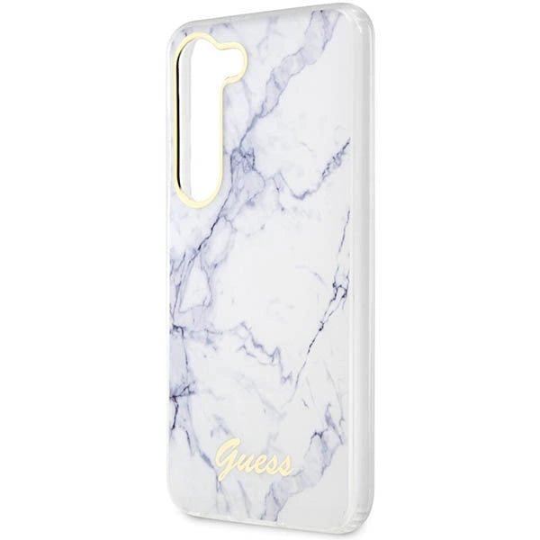 Guess GUHCS23MPCUMAH S23+ S916 white/white hardcase Marble
