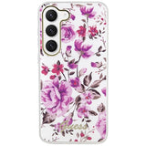 Guess GUHCS23SHCFWST S23 S911 white/white hardcase Flower Collection