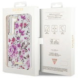 Guess GUHCS23SHCFWST S23 S911 white/white hardcase Flower Collection