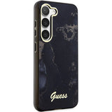 Guess GUHCS23SHTMRSK S23 S911 black/black hardcase Golden Marble Collection