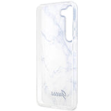 Guess GUHCS23SPCUMAH S23 S911 white/white hardcase Marble