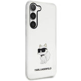 Karl Lagerfeld KLHCS23SHNCHTCT S23 S911 transparent hardcase Ikonik Choupette