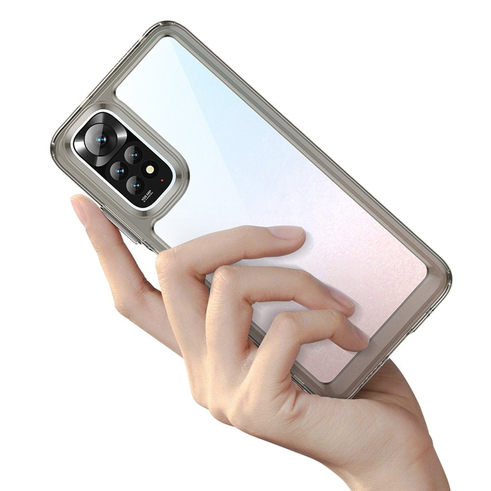Outer Space Case til Xiaomi Poco X5 5G / Redmi Note 12 5G cover med fleksibel ramme gennemsigtig