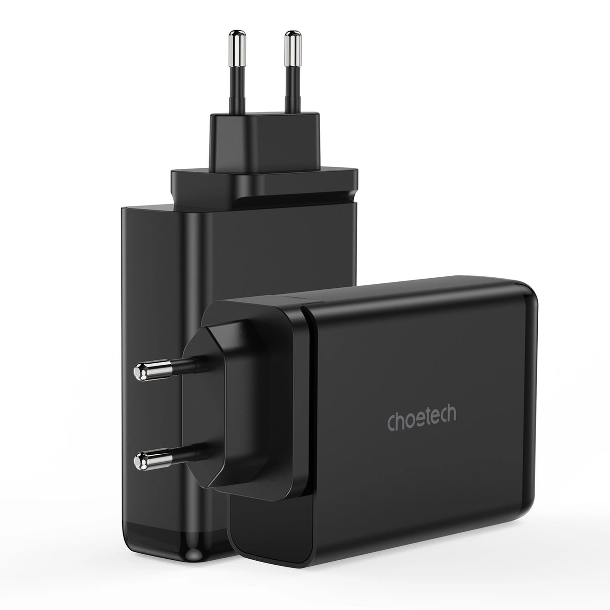Choetech oplader GaN 140W 4 porte (2x USB C, 2x USB) sort (PD6005)