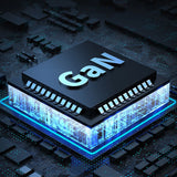 Choetech oplader GaN 140W 4 porte (2x USB C, 2x USB) sort (PD6005)