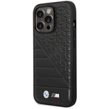 BMW Bi Pattern Case for iPhone 14 Pro 6.1" - Black