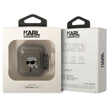 Karl Lagerfeld KLA2HNIKTCK AirPods 1/2 cover sort/sort