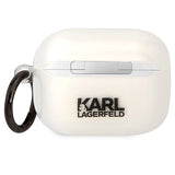 Karl Lagerfeld KLAPHNIKTCT AirPods Pro cover gennemsigtige Karl óns hoved
