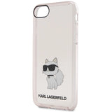 Karl Lagerfeld KLHCI8HNCHTCP iPhone 7/8/ SE 2020 / SE 2022 pink/pink hardcase Ikonik Choupette