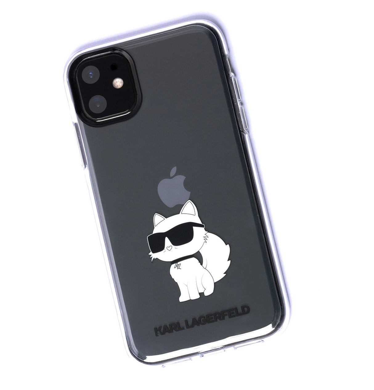 Karl Lagerfeld Ikonik Choupette Case for iPhone 11 / Xr - Transparent