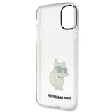 Karl Lagerfeld Ikonik Choupette Case for iPhone 11 / Xr - Transparent