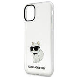 Karl Lagerfeld Ikonik Choupette Case for iPhone 11 / Xr - Transparent