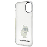 Karl Lagerfeld Ikonik Choupette Case for iPhone 11 / Xr - Transparent