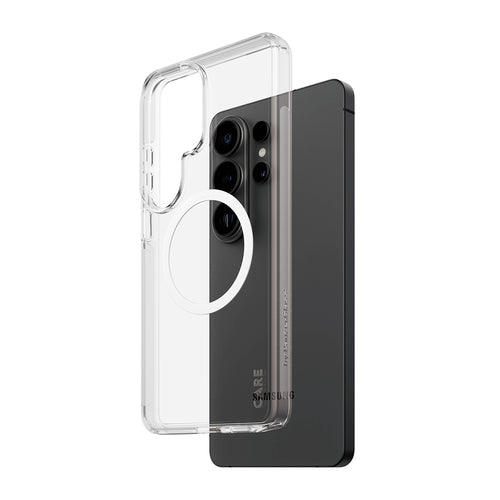 CARE by PanzerGlass Urban Explorer Case Transparent w. White Qi Samsung Galaxy S26 Ultra
