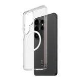CARE by PanzerGlass Urban Explorer Case Transparent w. White Qi Samsung Galaxy S26 Ultra