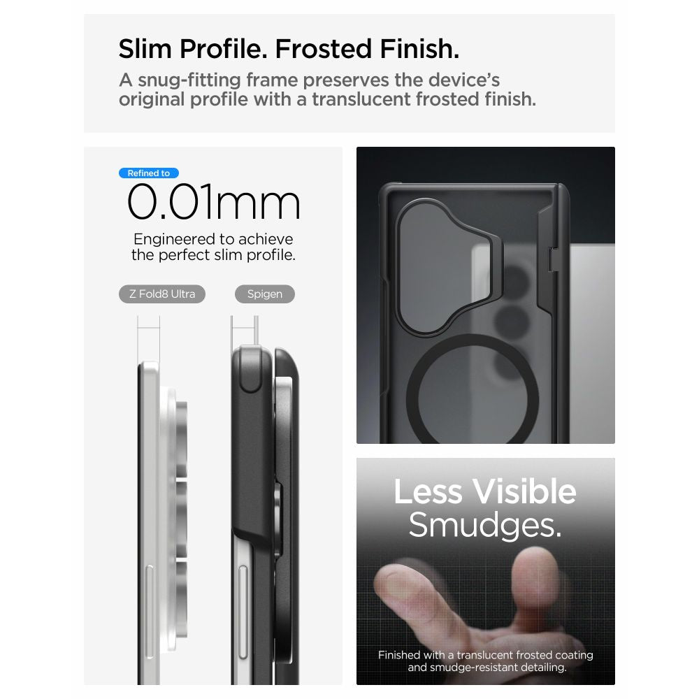 Spigen Optik Armor Pro Magsafe Galaxy Z Fold 8 Ultra Sort