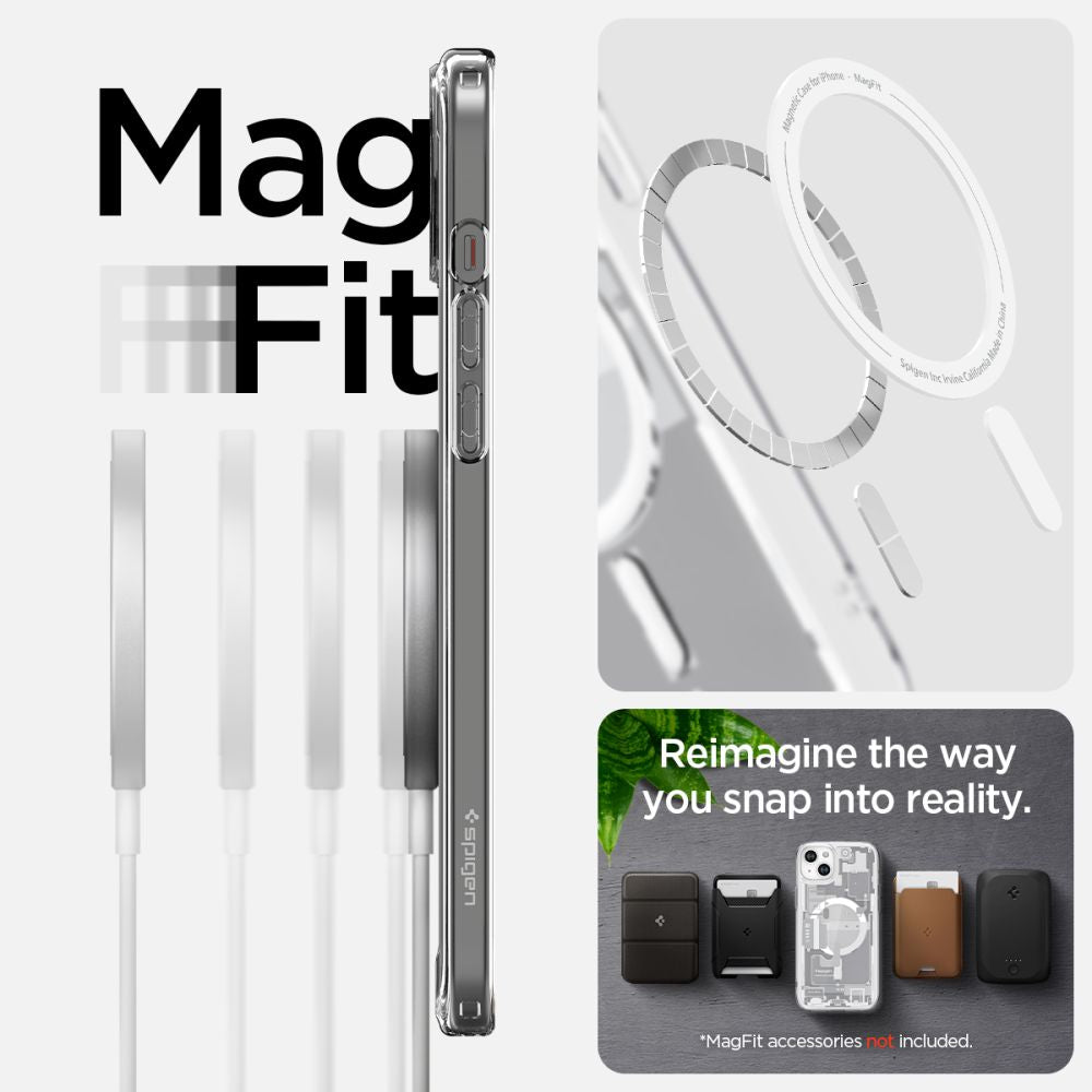 Spigen Ultra Hybrid Magsafe Iphone 15 Plus Zero One Hvid