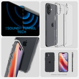 Spigen Ultra Hybrid Iphone 16 Krystalklar