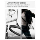 Spigen Ultra Hybrid Magsafe Iphone 17 Pro / 18 Pro Klar/Grafit