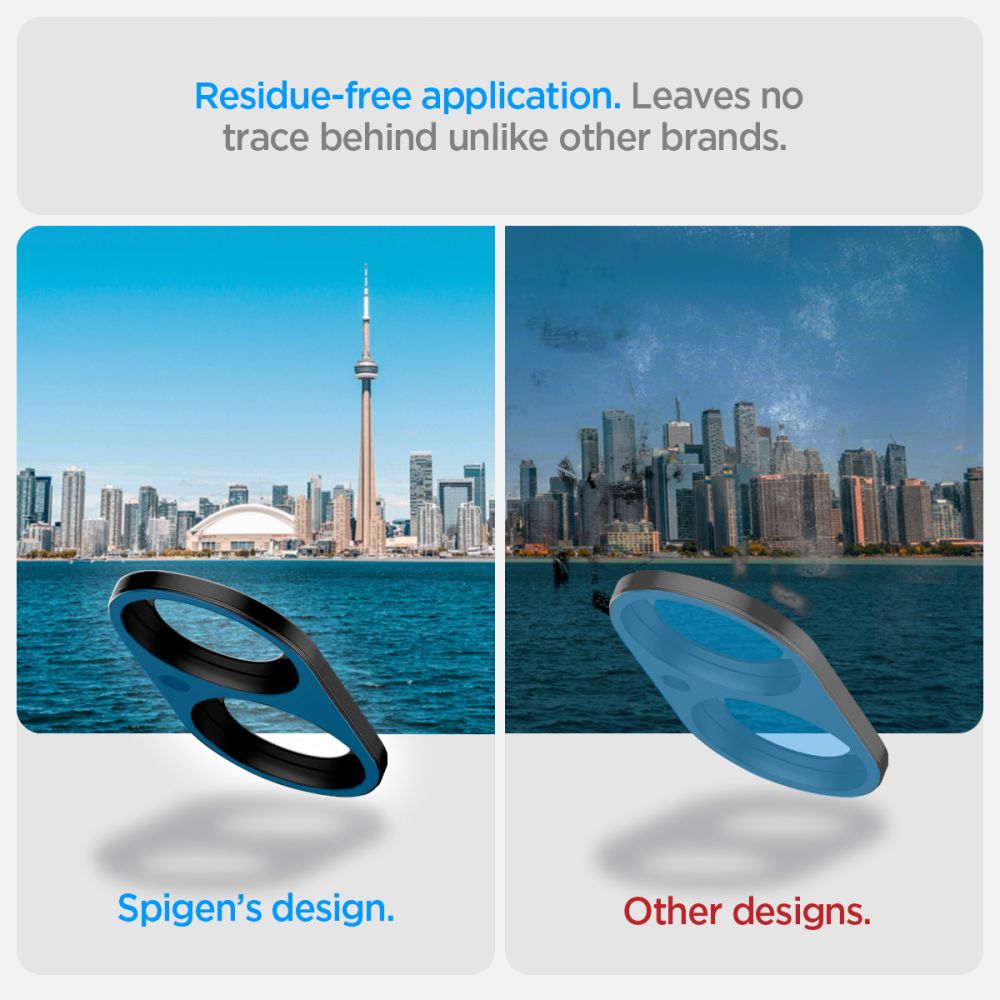 Kamera Beskyttelse Spigen Optik Glas.Tr Camera Protector 2 Pack Iphone 16 / 16 Plus Sort