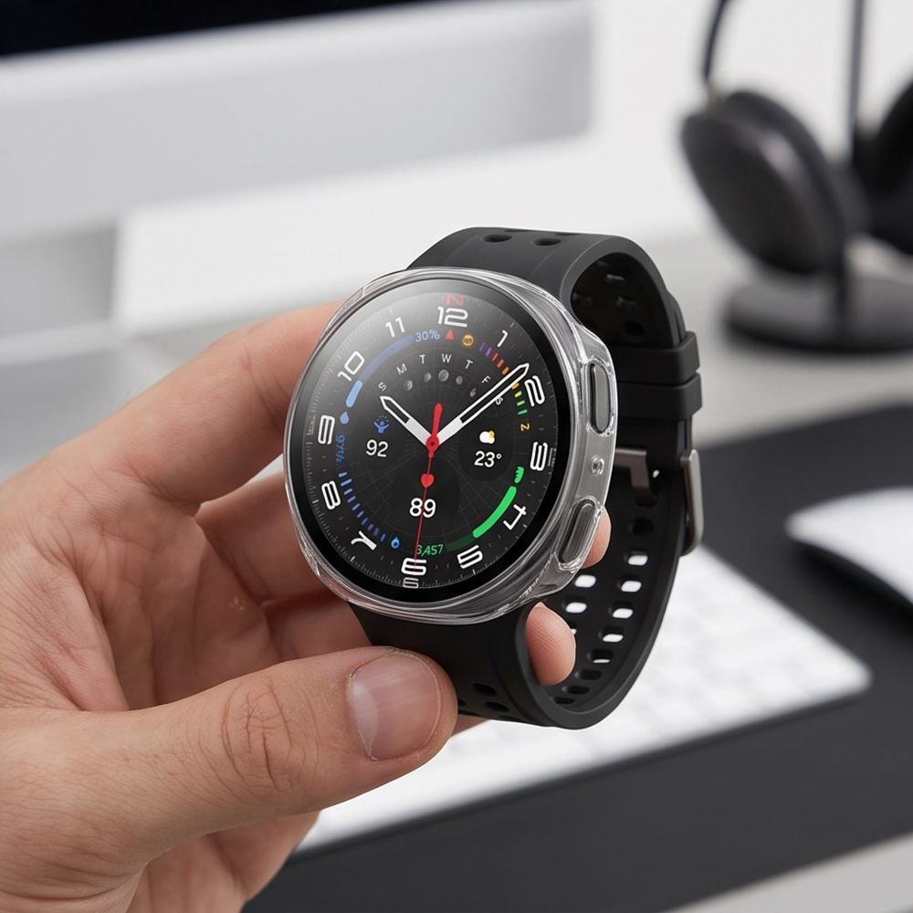 Tech Protect Defense 2 Pak Samsung Galaxy Watch 8/9 (40 Mm) Matsort & Klar