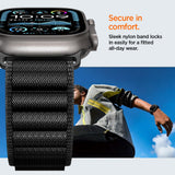 Spigen Wbf1 Remmen Til Apple Watch 8 / 9 / 10 / 11 / 12 / Se / Ultra (44 / 45 / 46 / 49 Mm) Sort