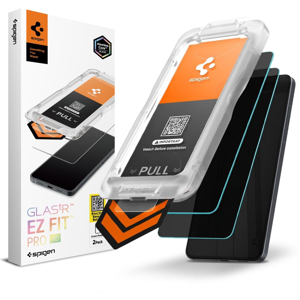 Privacyglas Spigen Glas.Tr 'Ez Fit Pro Ac' Hd 2 Pack Galaxy S26 Fortrolighed
