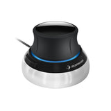 3Dconnexion SpaceMouse Compact Kablet Sort Sølv
