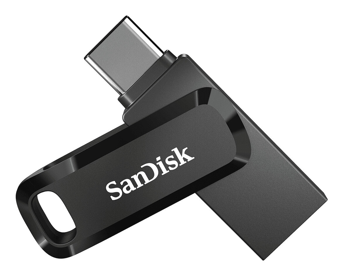 SanDisk Ultra Dual Drive Go USB-nøgle 64 GB USB Type-A / USB Type-C 3.2 Gen 1 (3.1 Gen 1) Sort