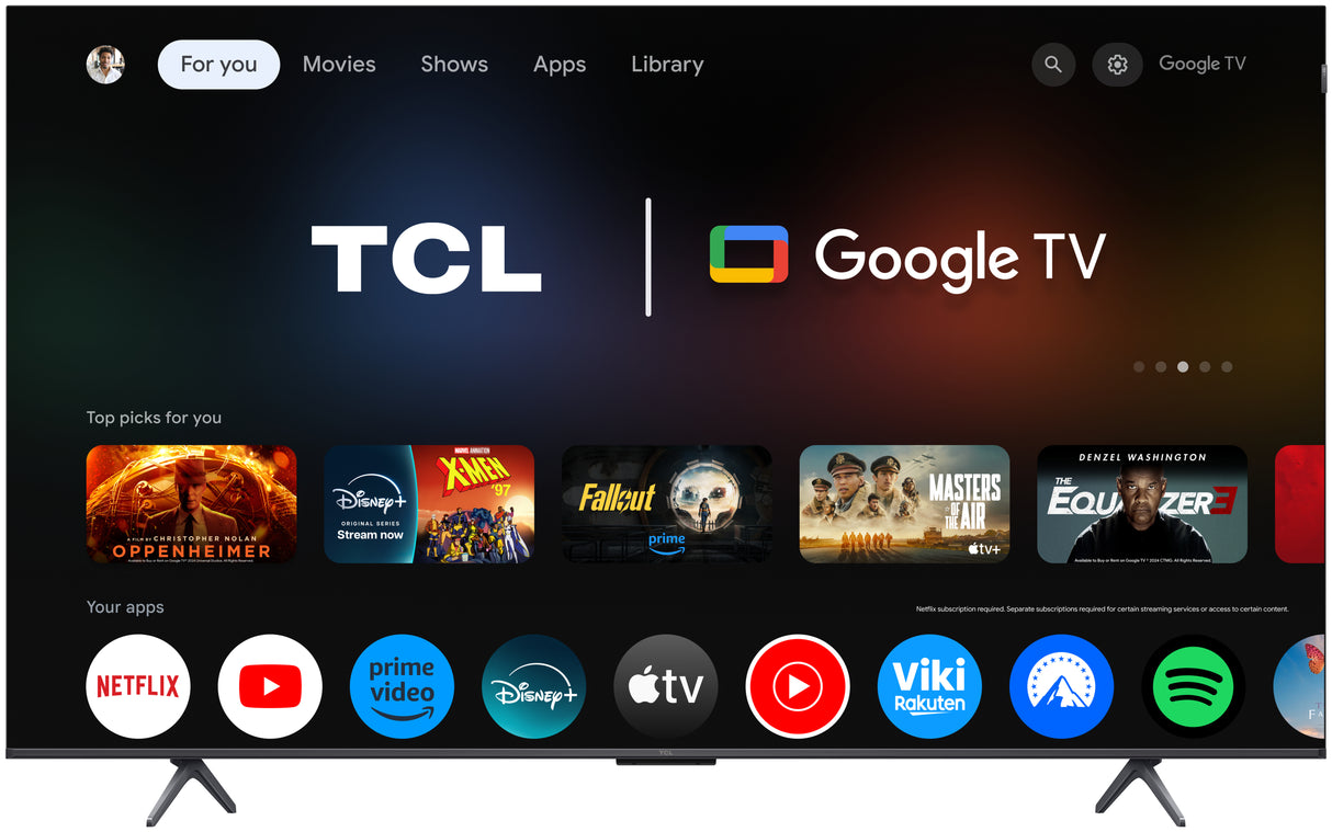 TCL 65P8L QLED Google TV
