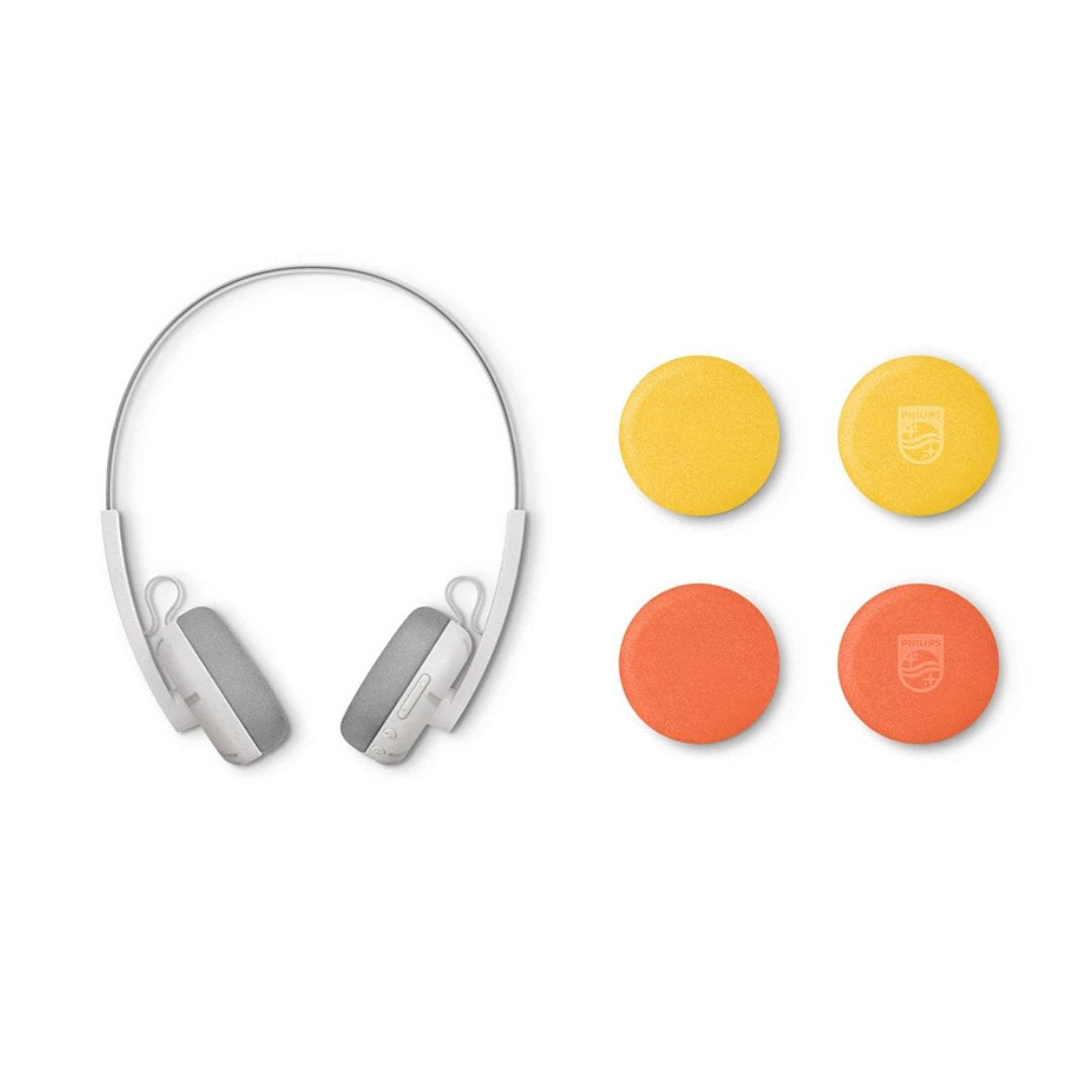 Philips TAH2000WT Retro trådløse on-ear hovedtlf. Hvid